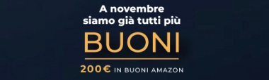 Promo 200€ Buoni Amazon