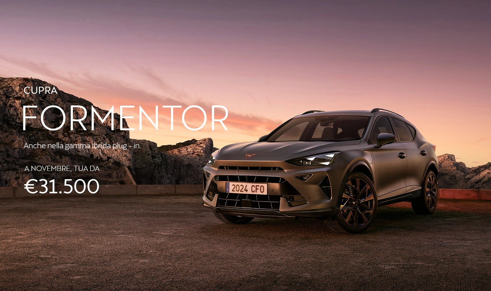 Nuova CUPRA Formentor. Pura Ossessione.