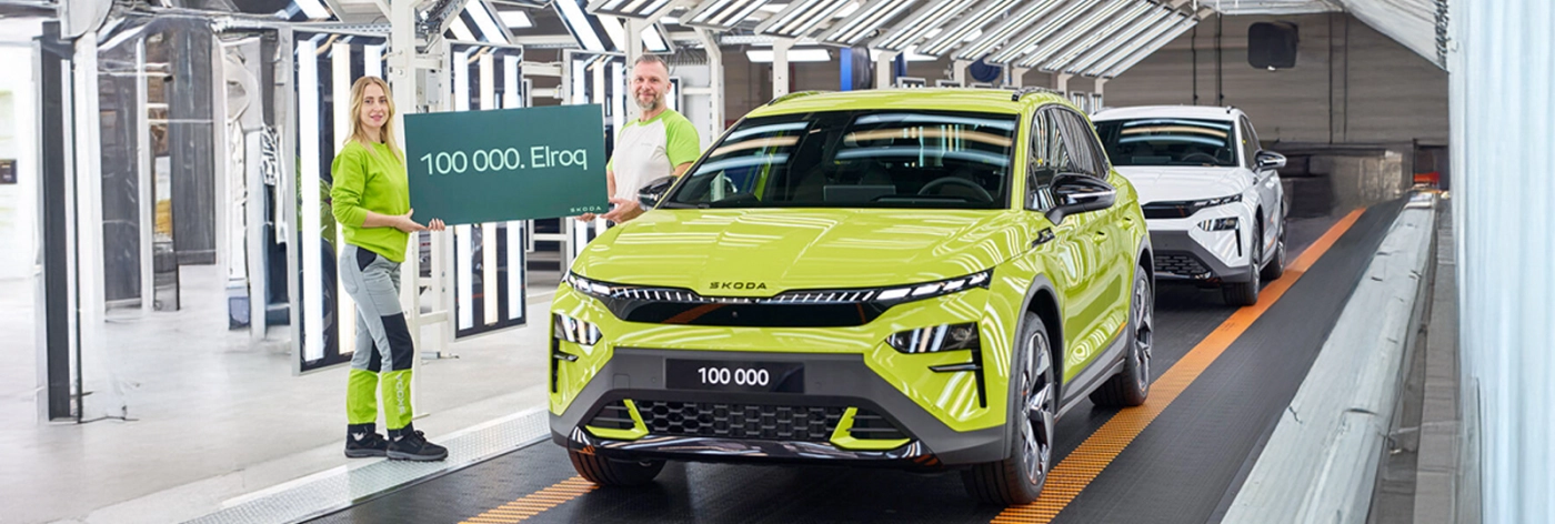 Škoda Auto ha già prodotto 100.000 Elroq 