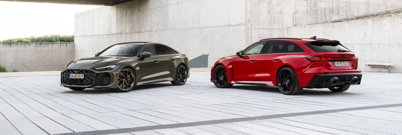 Nuova Audi RS 5: una nuova icona RS che ridefinisce il concetto di high performance hybrid.