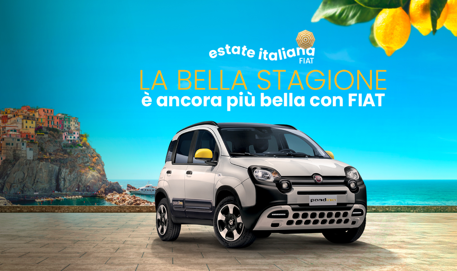 Fiat Pandina Ibrida tua da 99€ al mese