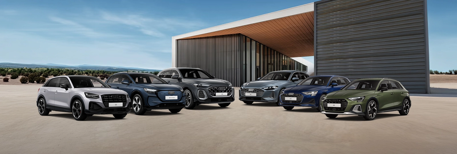 Audi A3, A5, Q2, Q4 e-tron e Q5 con canone vantaggioso