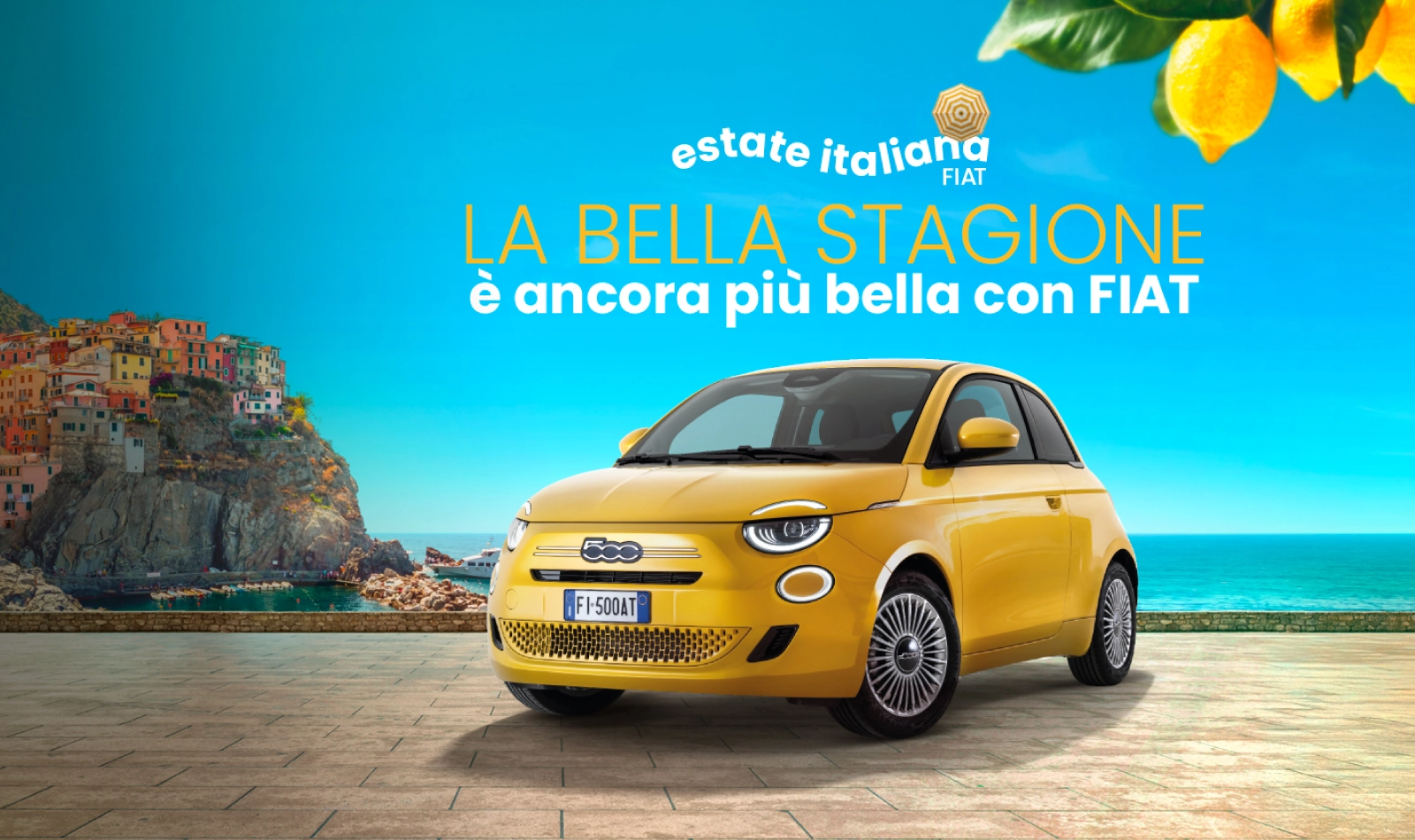 Fiat 500 Ibrida Tua da 99€ al mese